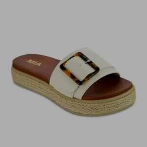 MIA Neves platform slide sandals